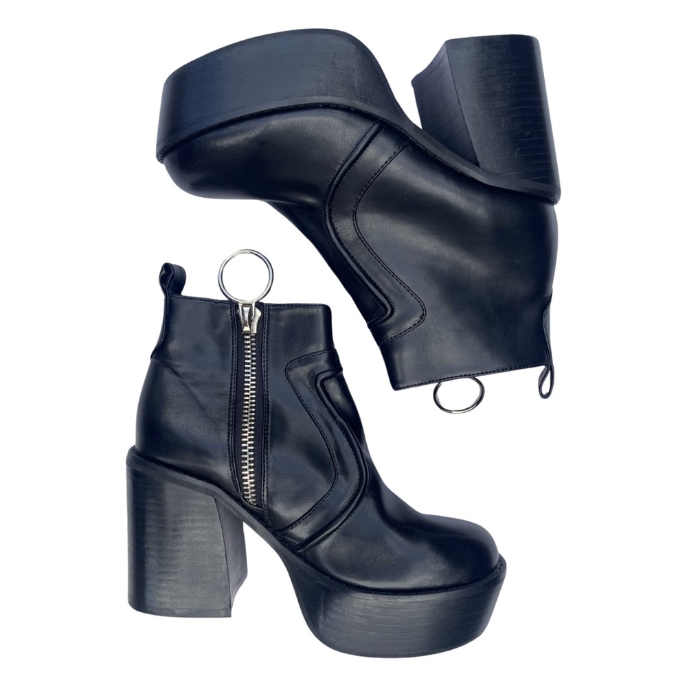 Platform Moto boots
